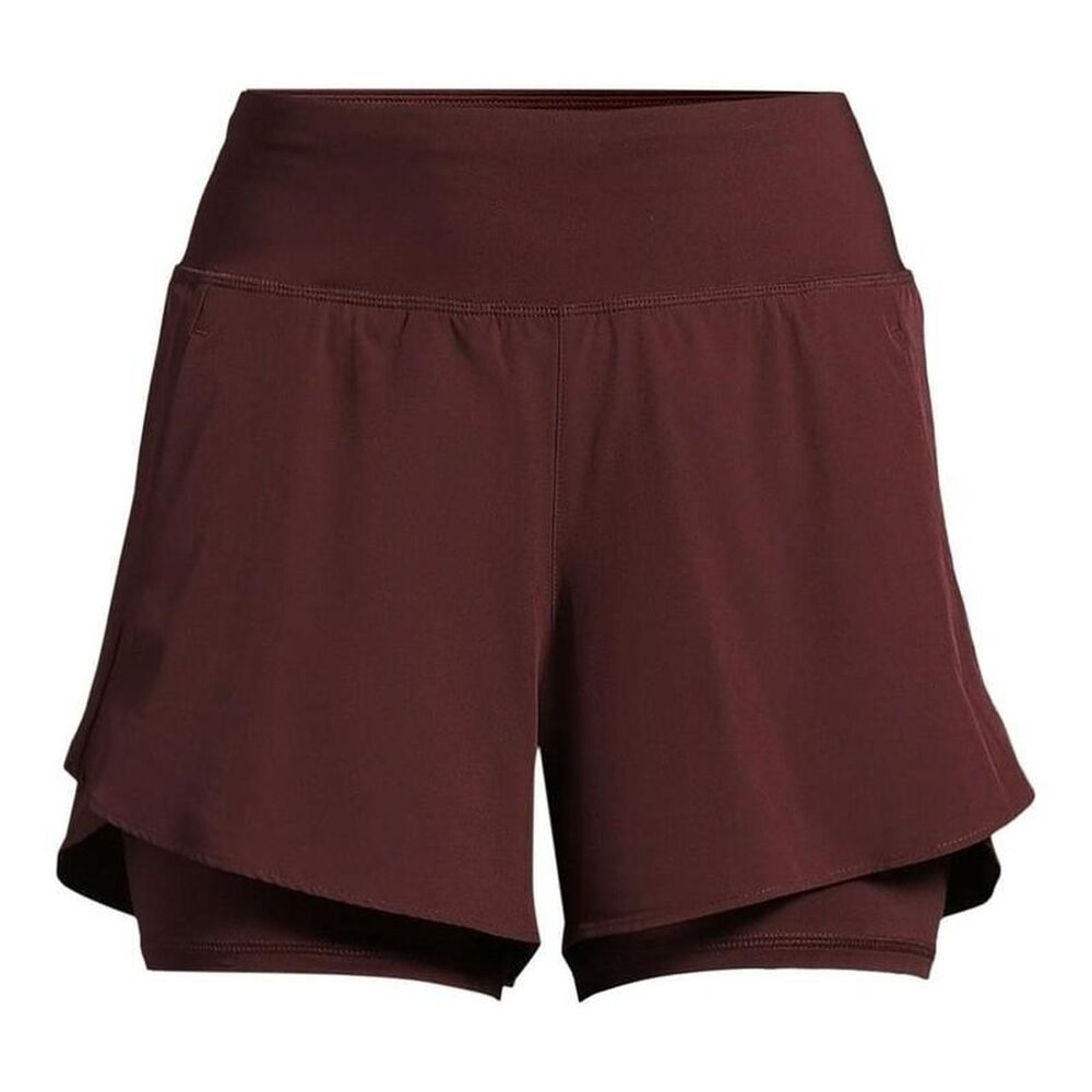 Avia Women's Burgundy and Red Shorts